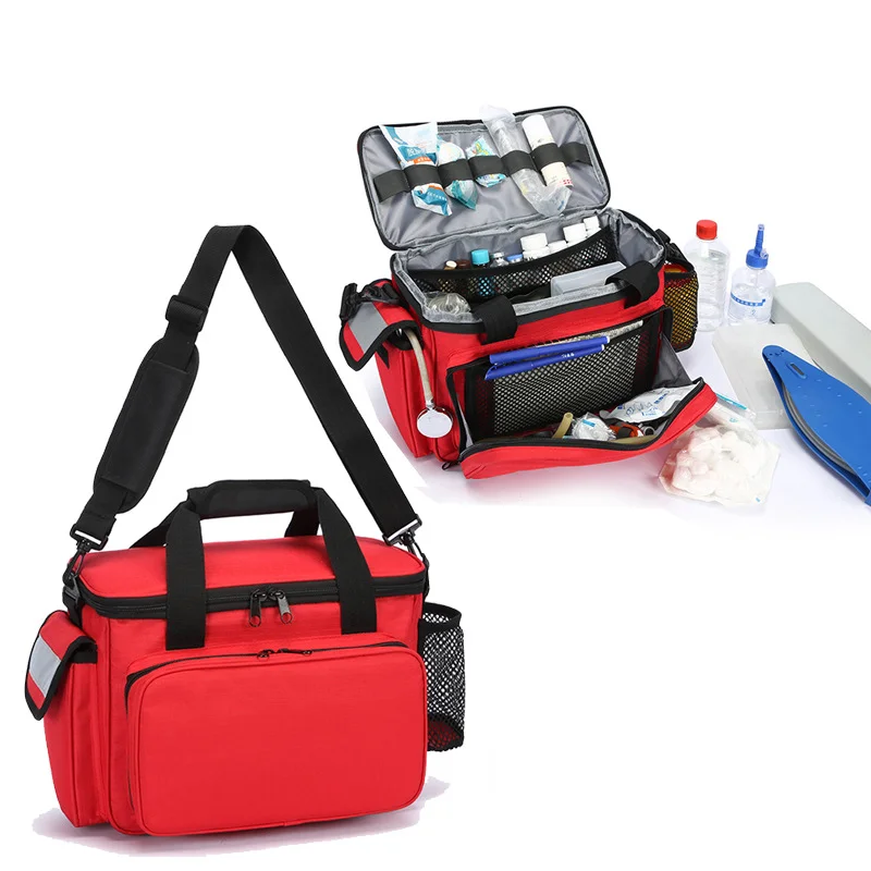 First Aid Travel Kit - Draagbare EHBO-tas voor buitengebruik, medische tas,