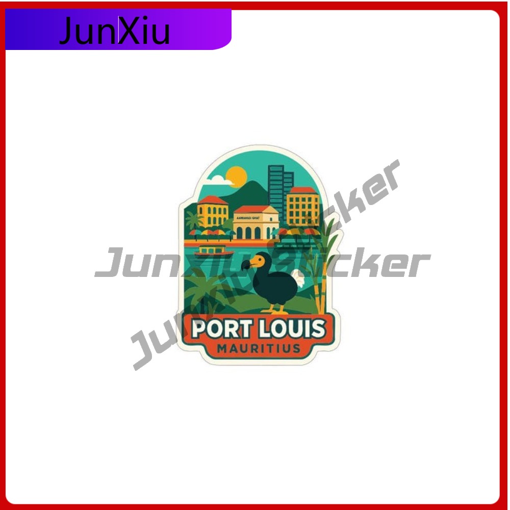Travel Accessories Mauritius - Port Louis Mauritius City Travel Sticker