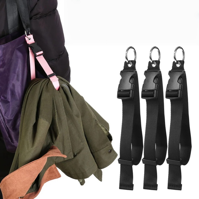 Travel Packing Cube - Karabijnhaak Reisriem voor bagage Verstelbare elastische