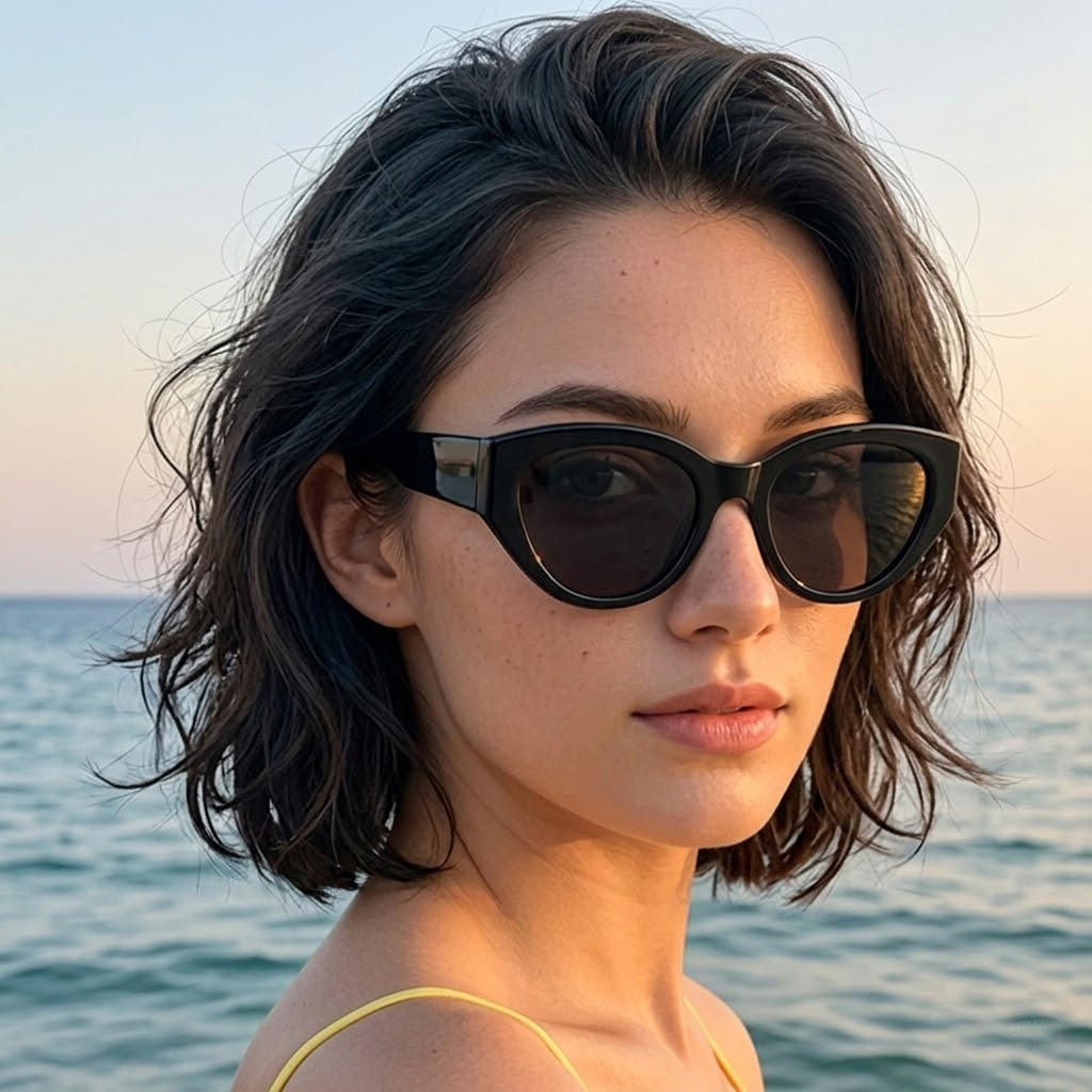 Travel Accessories Luxury - Dames Heren Klassieke Cat-Eye gepolariseerde zonnebril