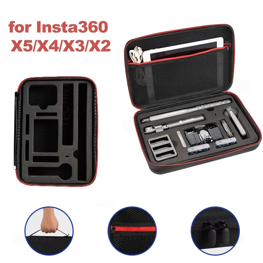 Travel Video Accessories - Box voor Insta360 X5 X4 X3