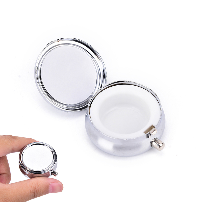 Travel Jewellery & Accessories Organiser - Reismetaal pillendoosje Medicijnorganizer Container Sieradendoosje Opslaghouder