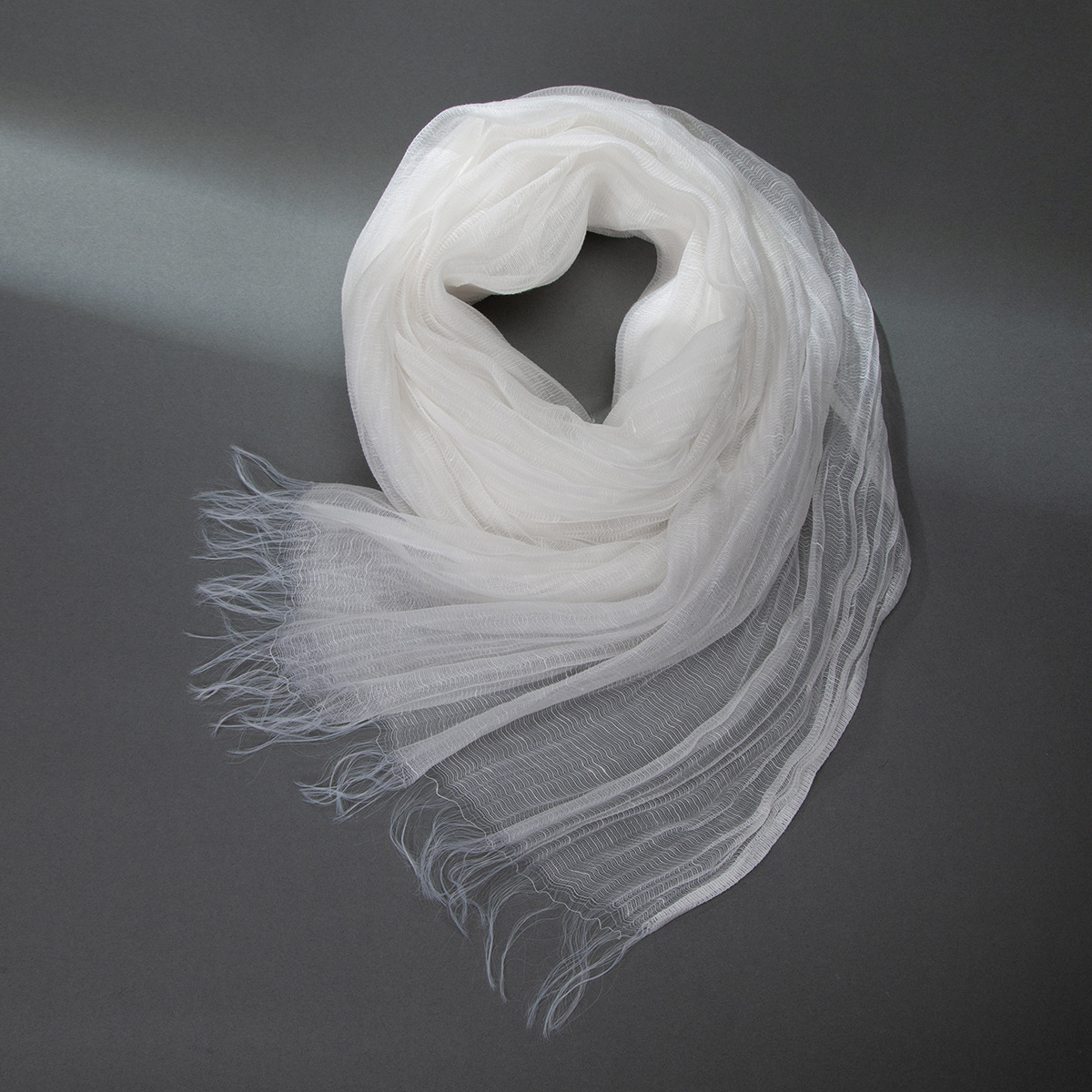Travel Accessories Neck - Dames Organza Sjaal Zomer Dunne Doorzichtige