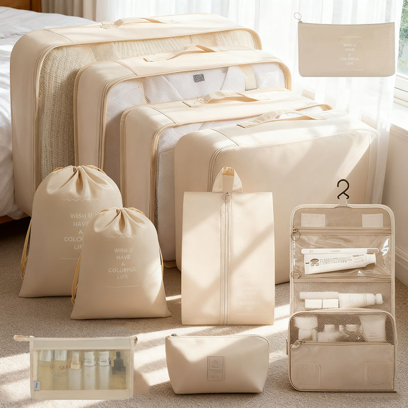 Reisset met opbergzakken 7/8/9 - Travel Packing Cube recensie en prijs