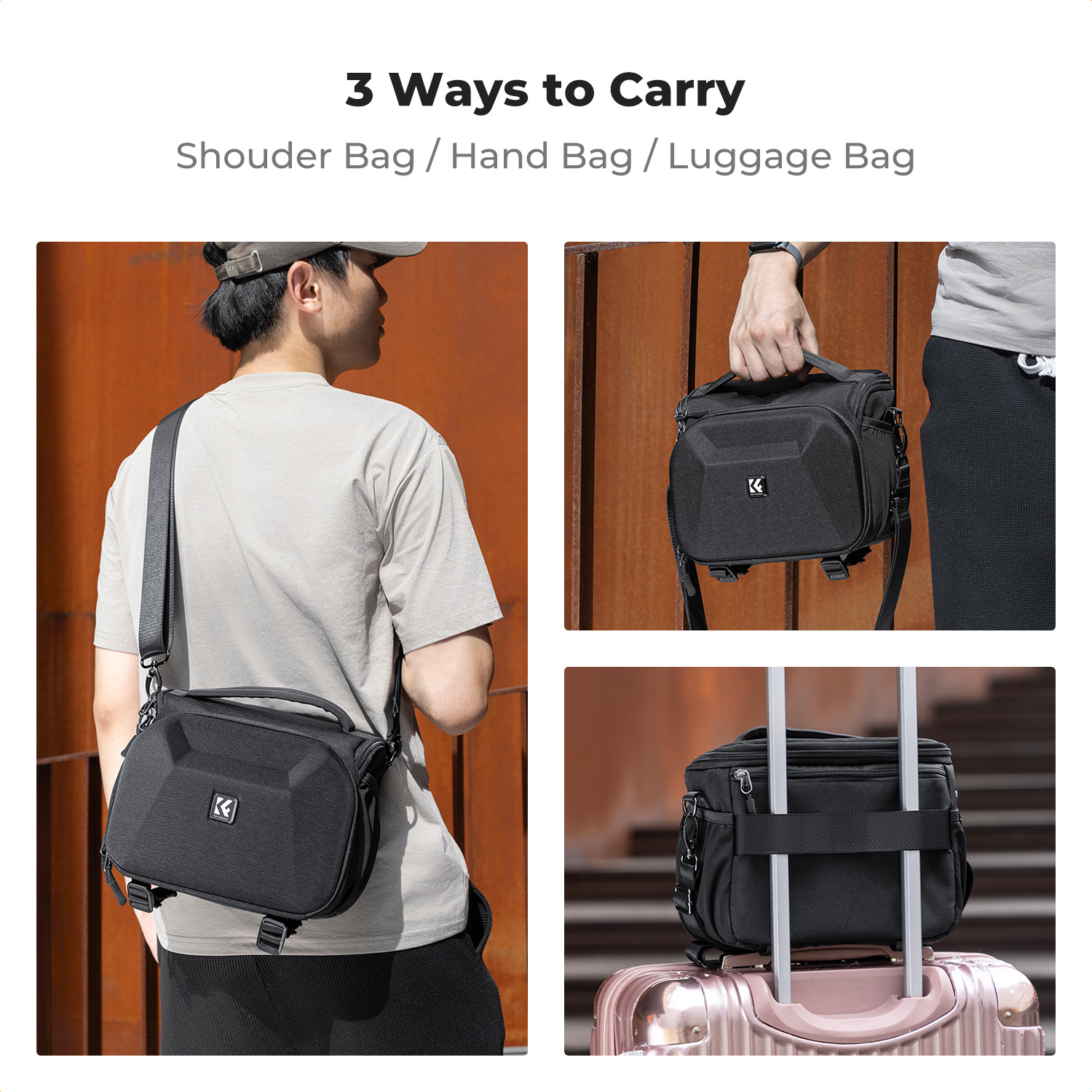 K&F CONCEPT Lichtgewicht, robu - Camera Bag Travel recensie en prijs