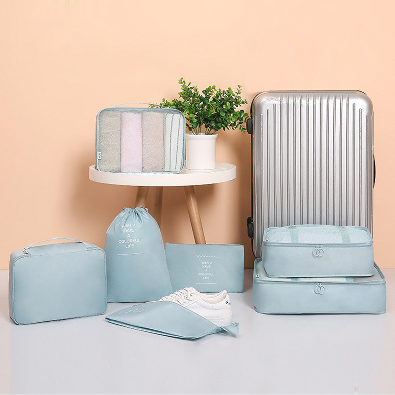 7-delige inpakzakken set - Rei - Travel Packing Cube recensie en prijs