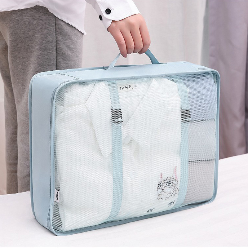 7-delige inpakzakken set - Rei - Travel Packing Cube recensie en prijs