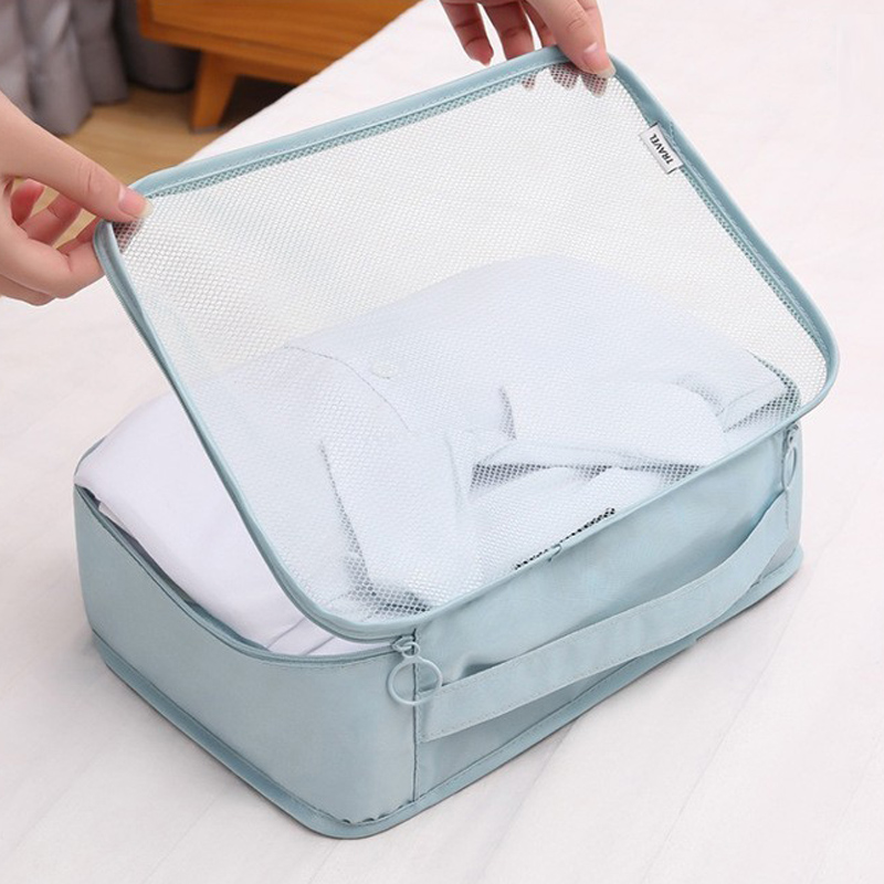 7-delige inpakzakken set - Rei - Travel Packing Cube recensie en prijs