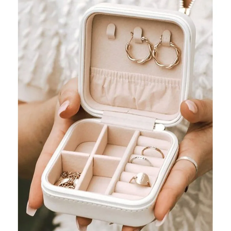 Paarse letters sieradendoos hu - Travel Jewellery & Accessories Organiser recensie en prijs