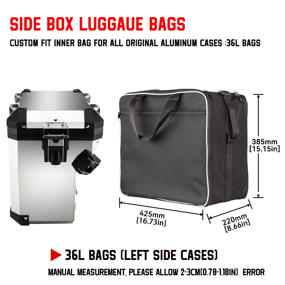 Motorfiets Bagage Tassen voor  - Travel Packing Cube recensie en prijs