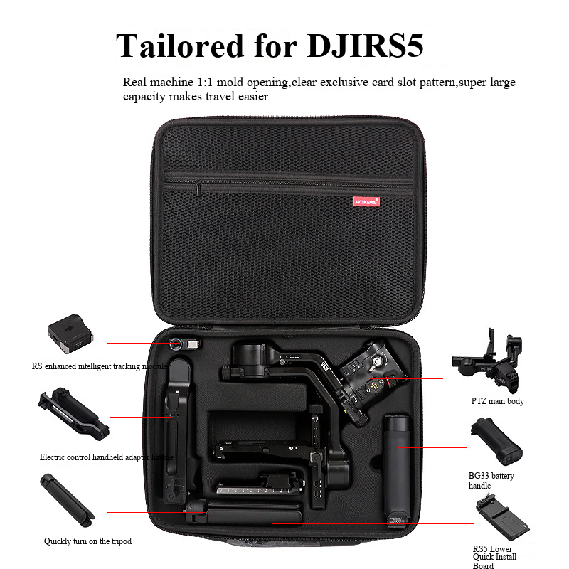 Schoudertas voor DJI RS 5 Anti - Travel Packing Cube recensie en prijs