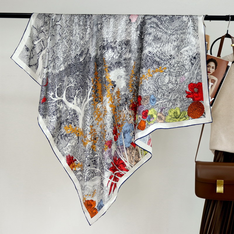 110CM zijden sjaal Luxe handge - Travel Accessories Luxury recensie en prijs
