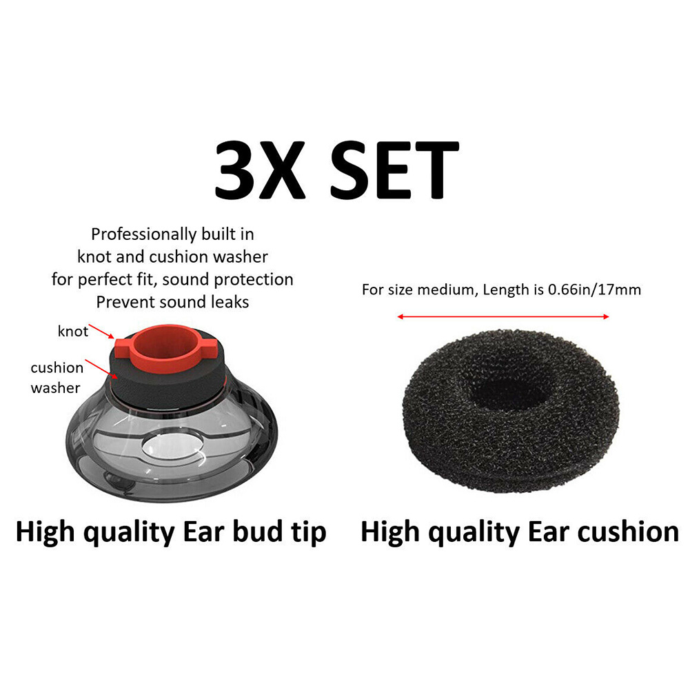 6pcs Vervanging Memory Foam Oo - Earplug Set Foam recensie en prijs