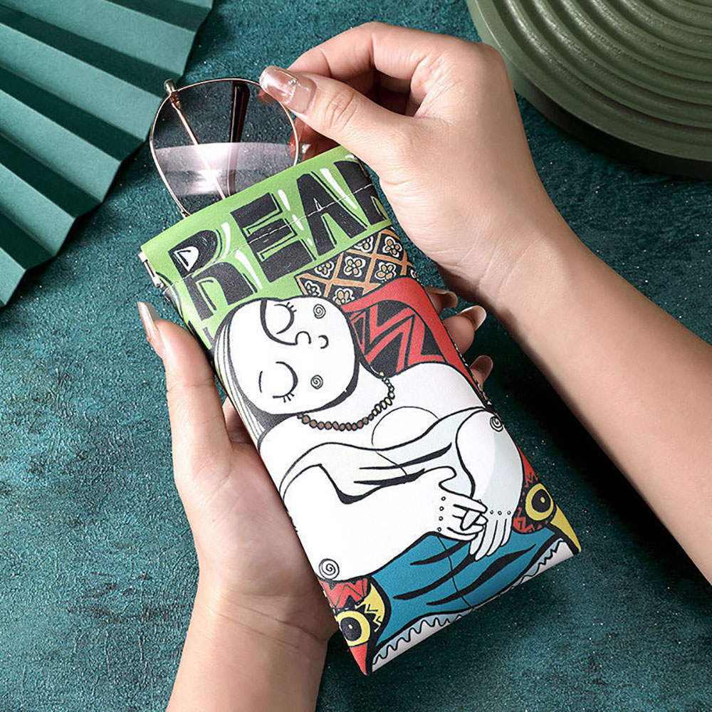 Cartoon zonnebrillenkoker PU-l - Travel Accessories Pouch For Men recensie en prijs