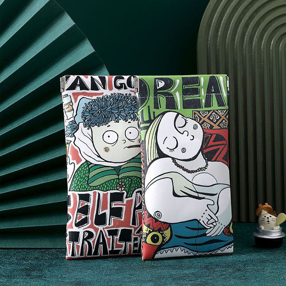 Cartoon zonnebrillenkoker PU-l - Travel Accessories Pouch For Men recensie en prijs