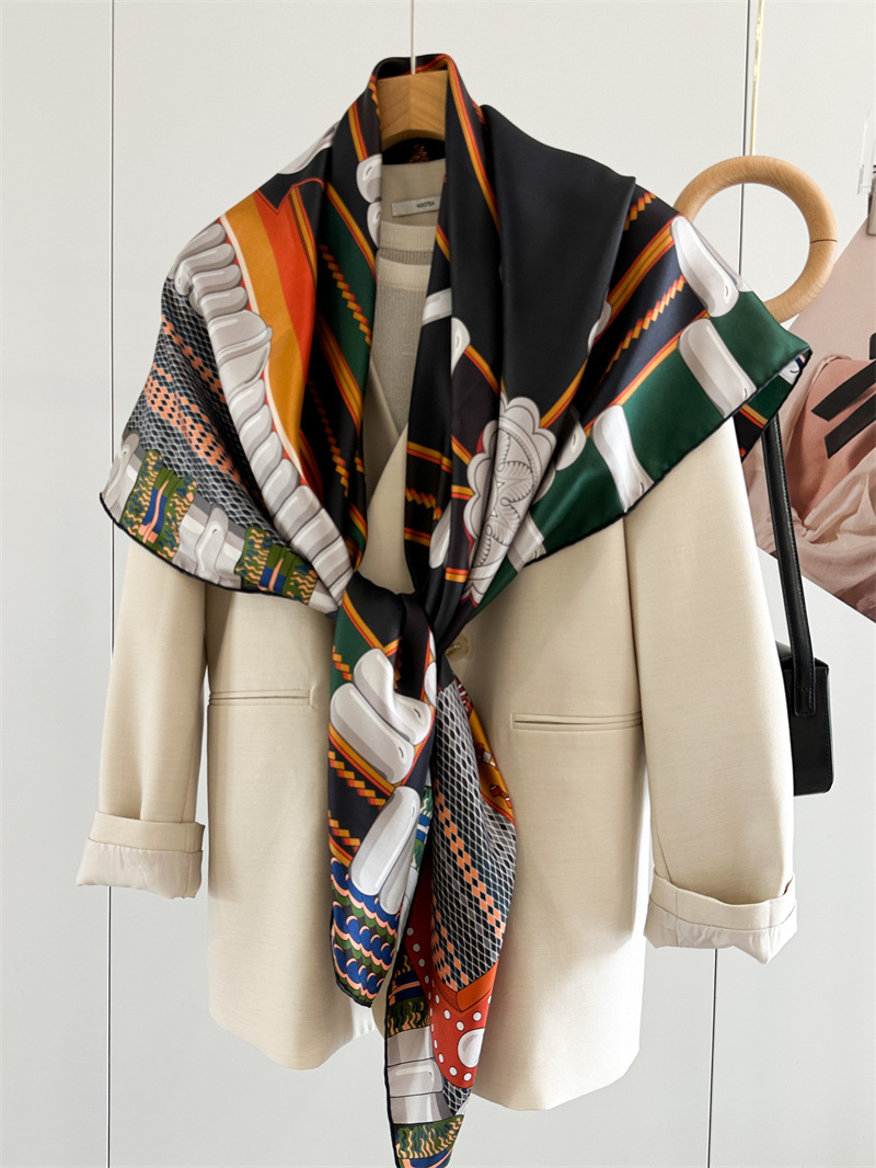 Zadelprint zijden sjaal Luxe o - Travel Accessories Luxury recensie en prijs