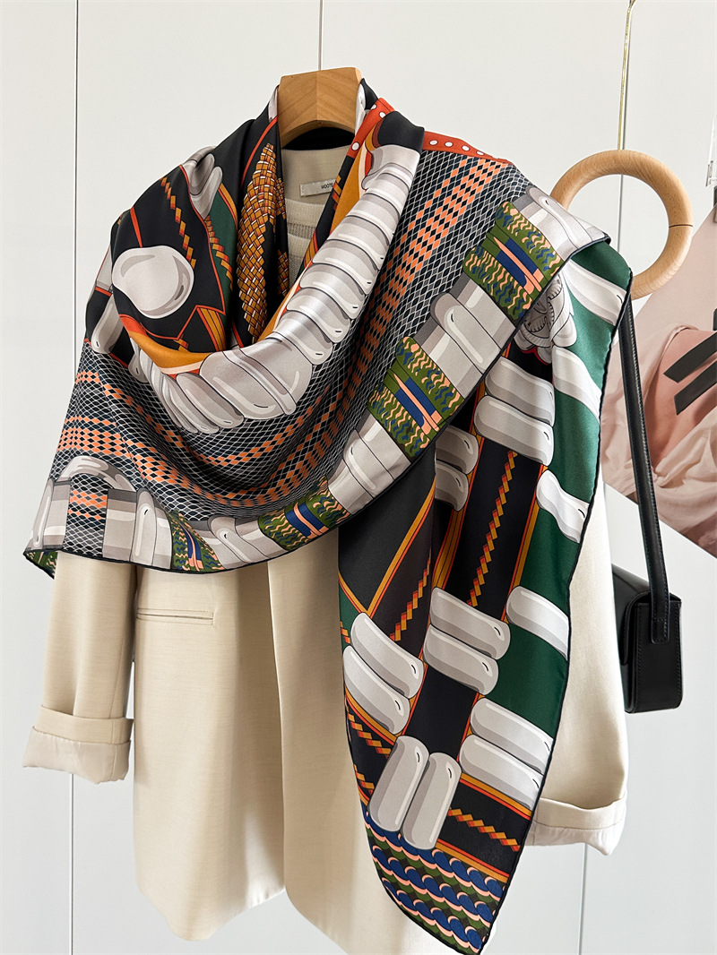 Zadelprint zijden sjaal Luxe o - Travel Accessories Luxury recensie en prijs
