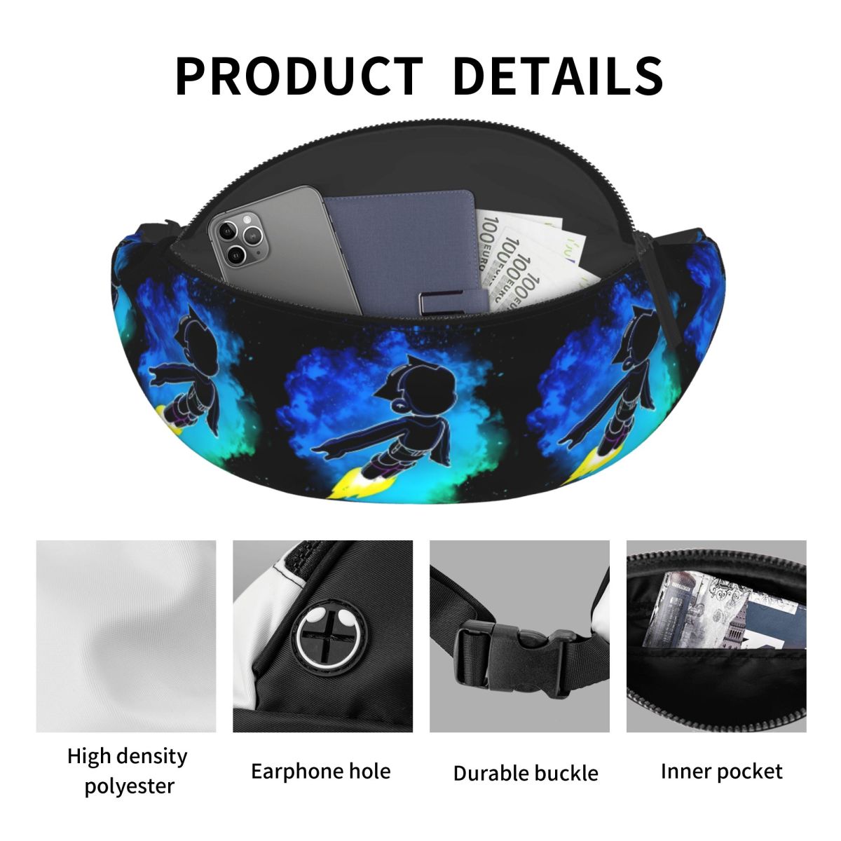 Aangepaste Animes A-Astroed Bo - Travel Accessories Pouch For Men recensie en prijs