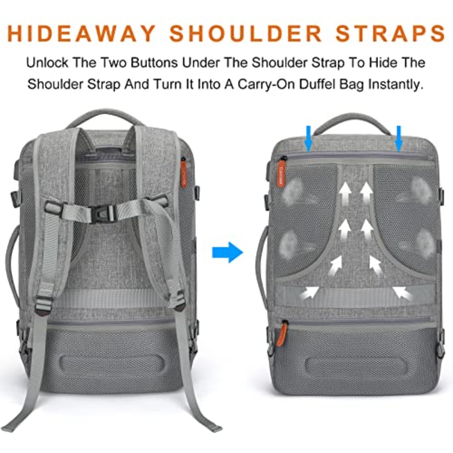 40L uitbreidbare reisrugzak me - Travel Packing Cube recensie en prijs