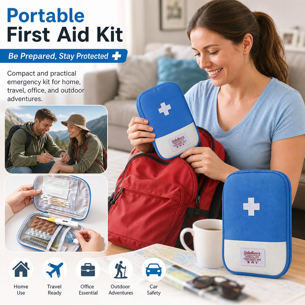 Grote capaciteit draagbare EHB - First Aid Travel Kit recensie en prijs