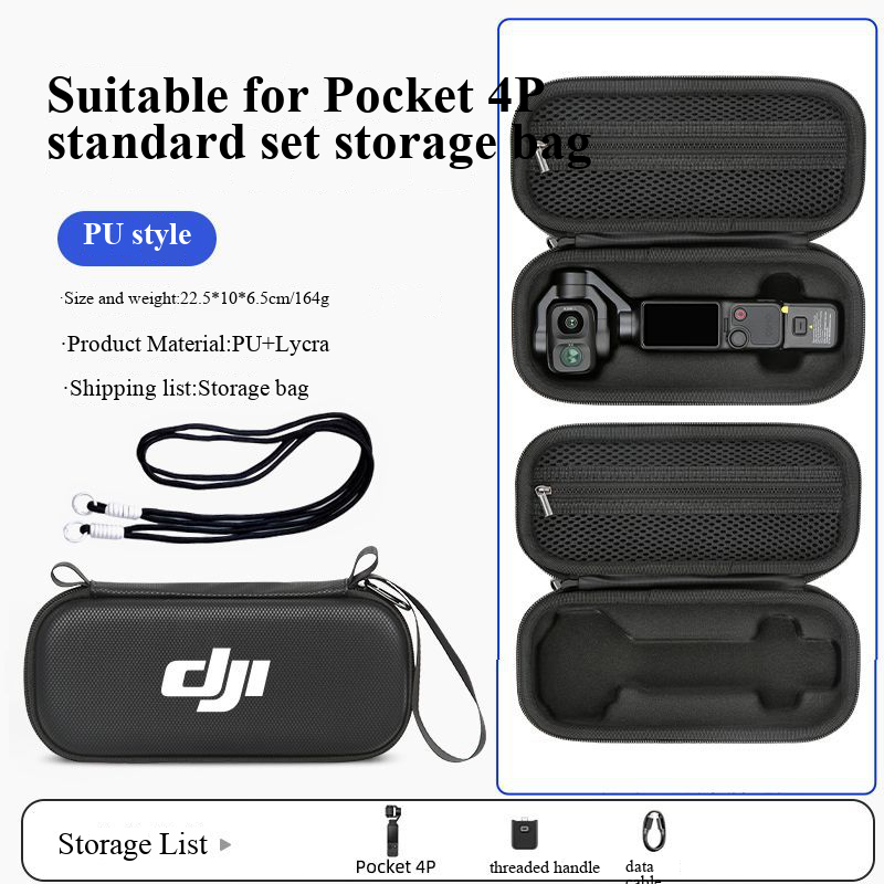 Opbergtas voor DJI Pocket 4 Pr - Camera Bag Travel recensie en prijs