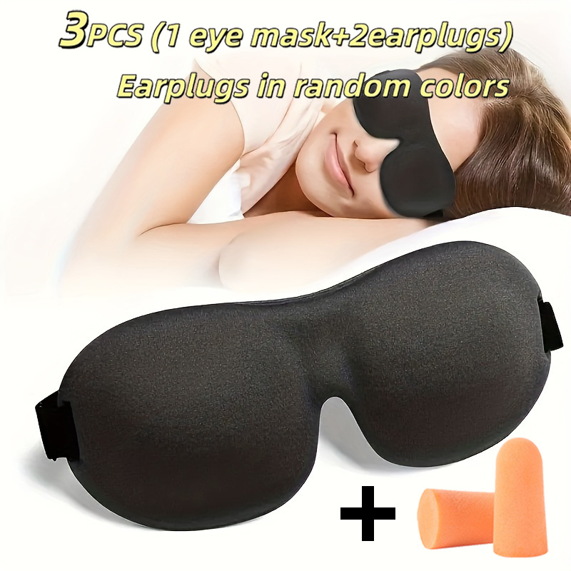 3-delige slaapset - Lichtgewic - Earplug Set Foam recensie en prijs