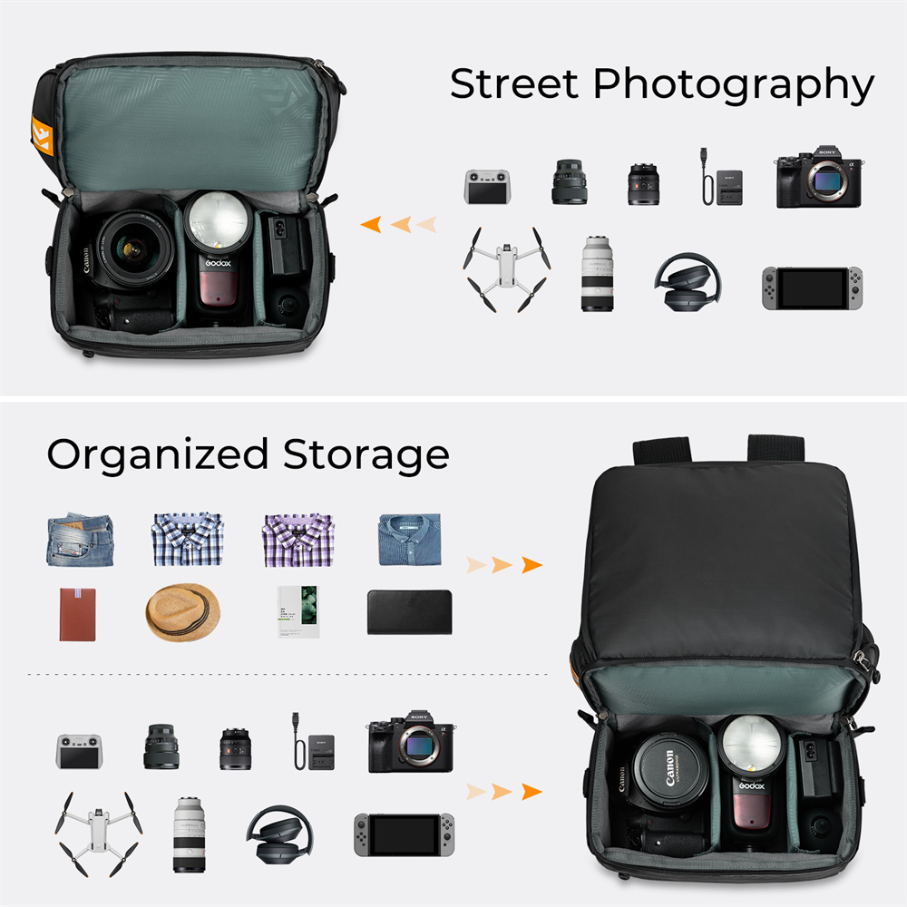 K&F CONCEPT 22L Camera Rugzak  - Camera Bag Travel recensie en prijs