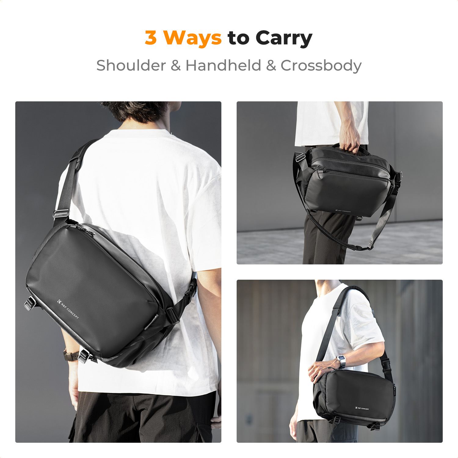 K&F CONCEPT 12L/10L Camera Sli - Camera Bag Travel recensie en prijs