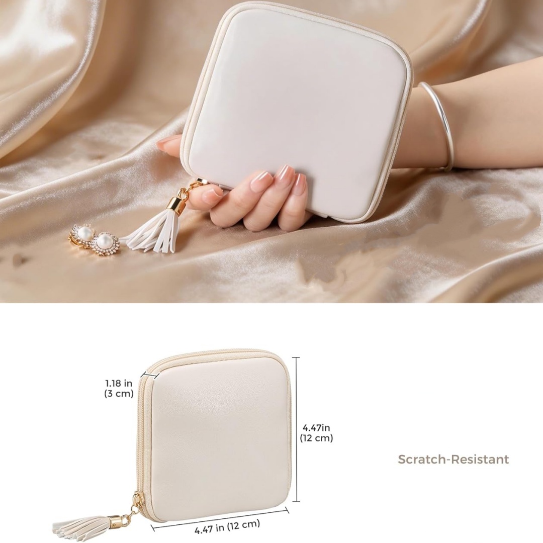 Zachte sieradendoos-organizer, - Travel Jewellery & Accessories Organiser recensie en prijs