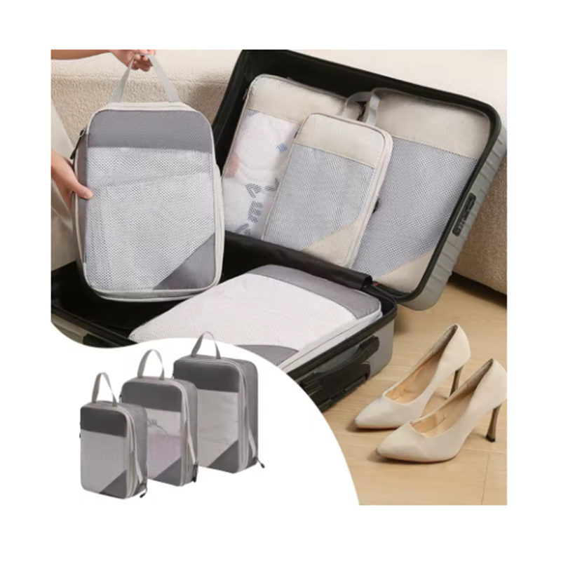 Set van 3 samendrukbare verpak - Travel Accessories Organiser recensie en prijs