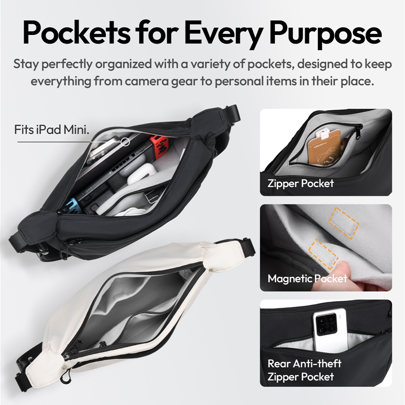 Ulanzi HMN1 Lunar Sling Bag Wi - Camera Bag Travel recensie en prijs