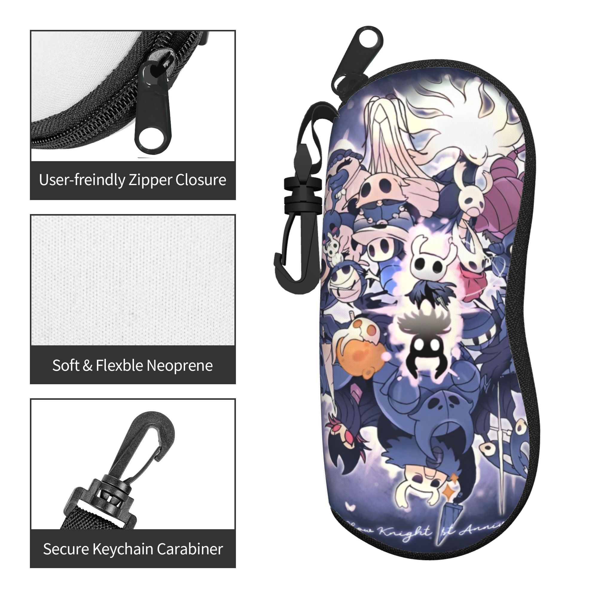 Hollow Knight Brillenkoker Cov - Travel Accessories Pouch For Men recensie en prijs