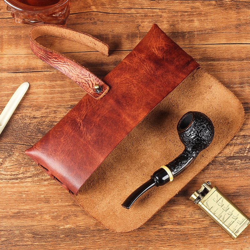 Vintage koeienleren pijptas, h - Travel Accessories Pouch For Men recensie en prijs
