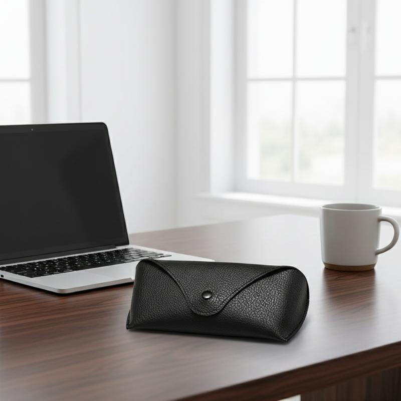 PU lederen zonnebrillenhoesje, - Travel Accessories Pouch For Men recensie en prijs