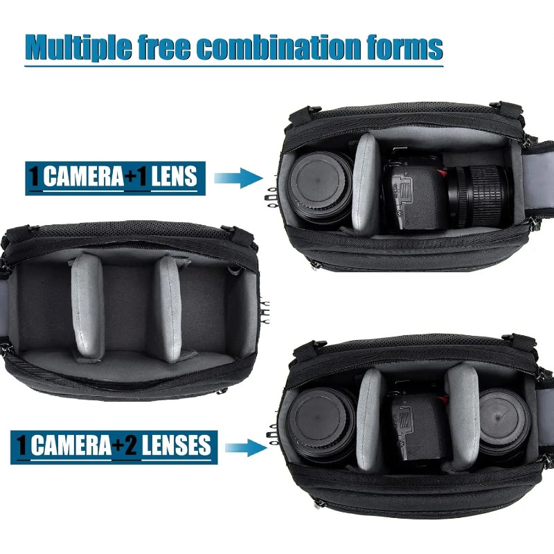 Waterdichte schoudertas met éé - Camera Bag Travel recensie en prijs