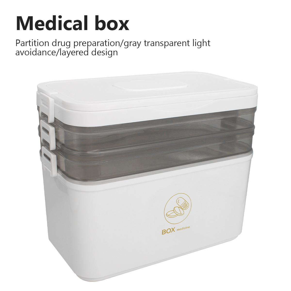 Draagbare medicijndoos Grote c - First Aid Travel Kit recensie en prijs